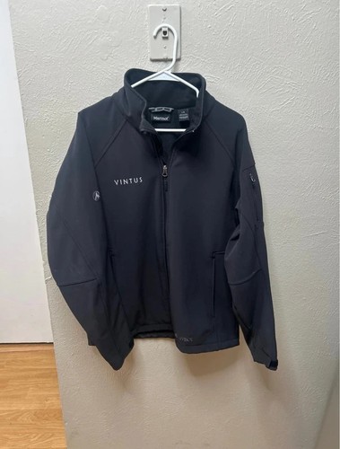 Marmot black soft shell zip - black,